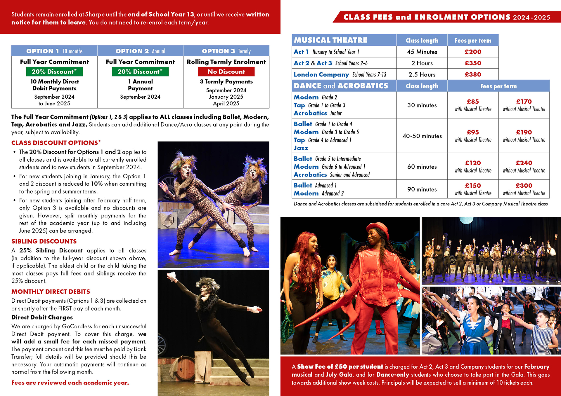 Part Time Fees 2024-2025
